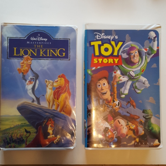 2 VCR tapes